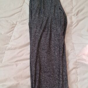 Leggings Depot Black and White Herringbone Leggings